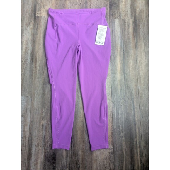 NWT Lululemon Swift Speed High-Rise Tight 28" Moonlit Magenta Women's 14 Flawed - Picture 1 of 7